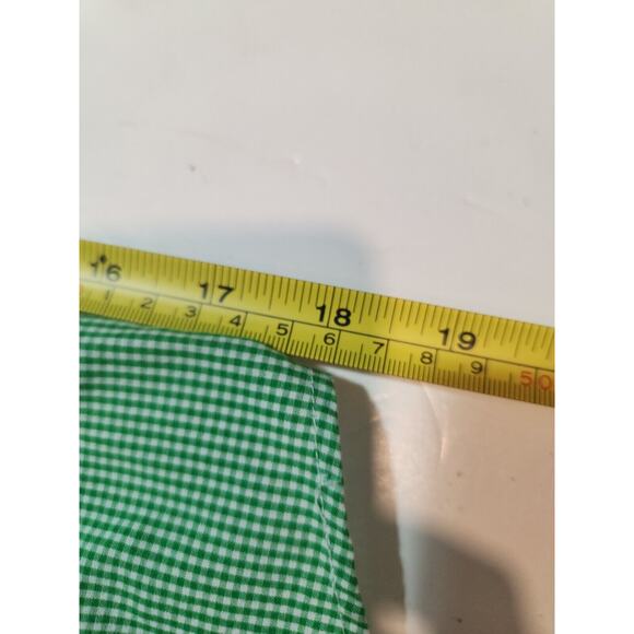 Chaps Shirt Mens 3XB Green Check Long Sleeve Big & Tall Preppy Academia Dadcore - Picture 6 of 9